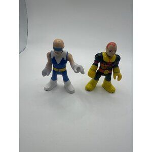 Fisher-Price Imaginext Action Figures Lot Of 2 - Captain Cold & Firestorm - Vint